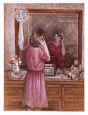 Painting of Reflections in a Mirror